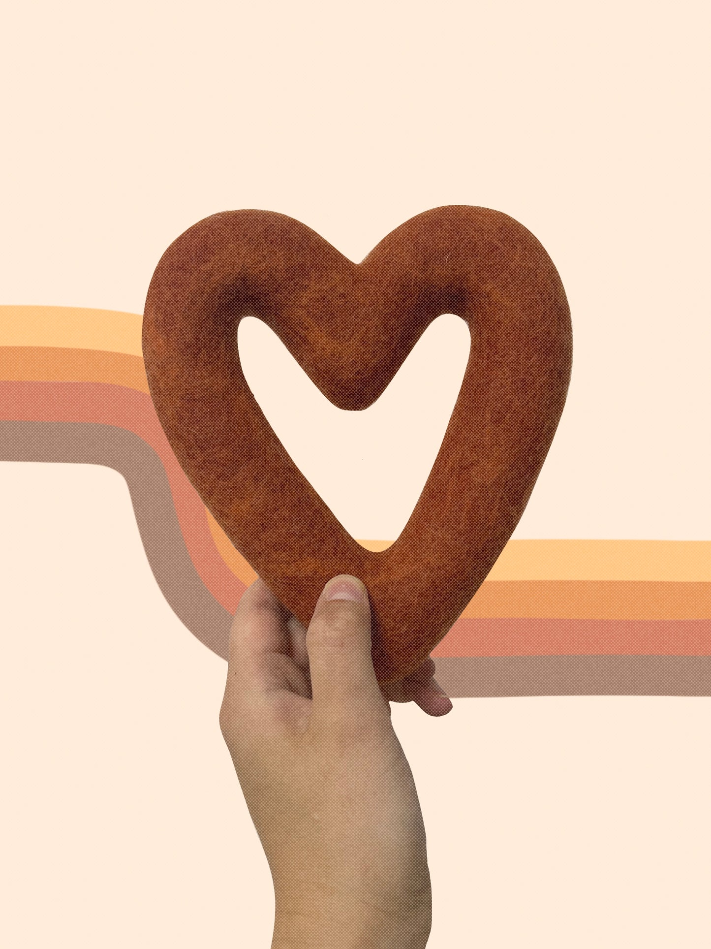 Love | Plastic Free Wool Toy for Dogs