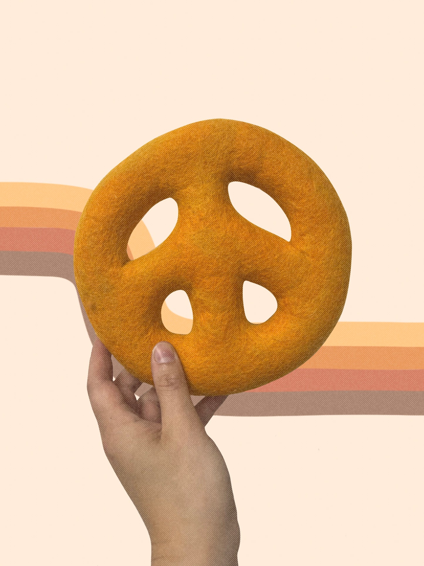 Peace | Plastic Free Wool Toy for Dogs